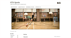Desktop Screenshot of gtasports.com
